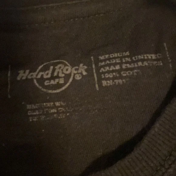 hard rock café T-shirt size medium - Picture 3 of 3